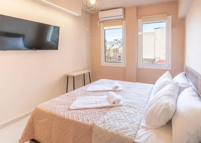 Monastiraki Metro St Studio For 2 Persons